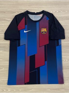 Nike 2022/23 Barcelona Soccer Pre-Match Soccer Jersey CW5129-452 Youth Size XL